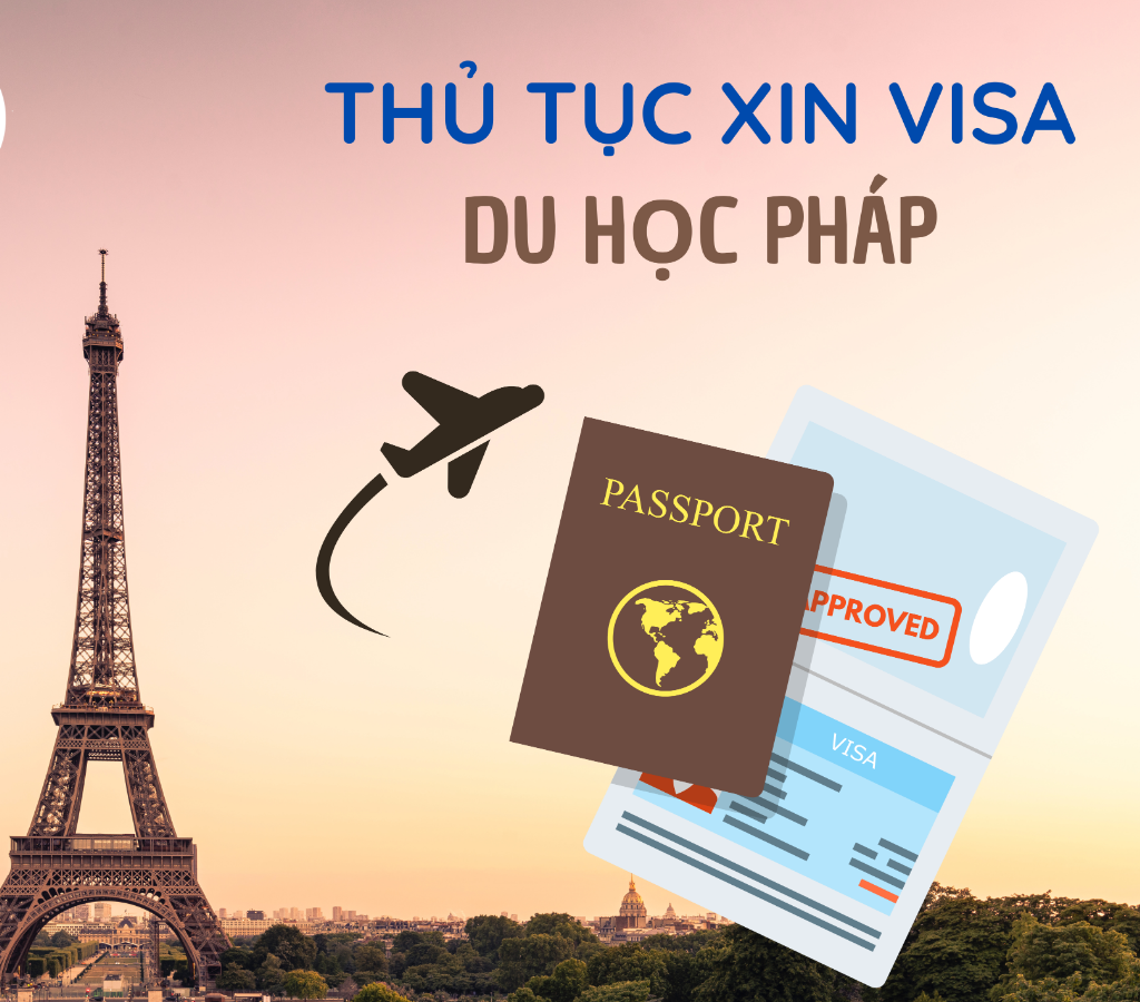 Xin visa du học Pháp 2024